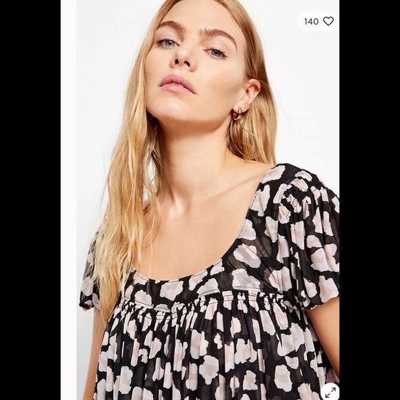 Free People Megs cropped blouse - Picture 4 of 8